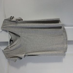 Gray/gold sparkle t-shirt